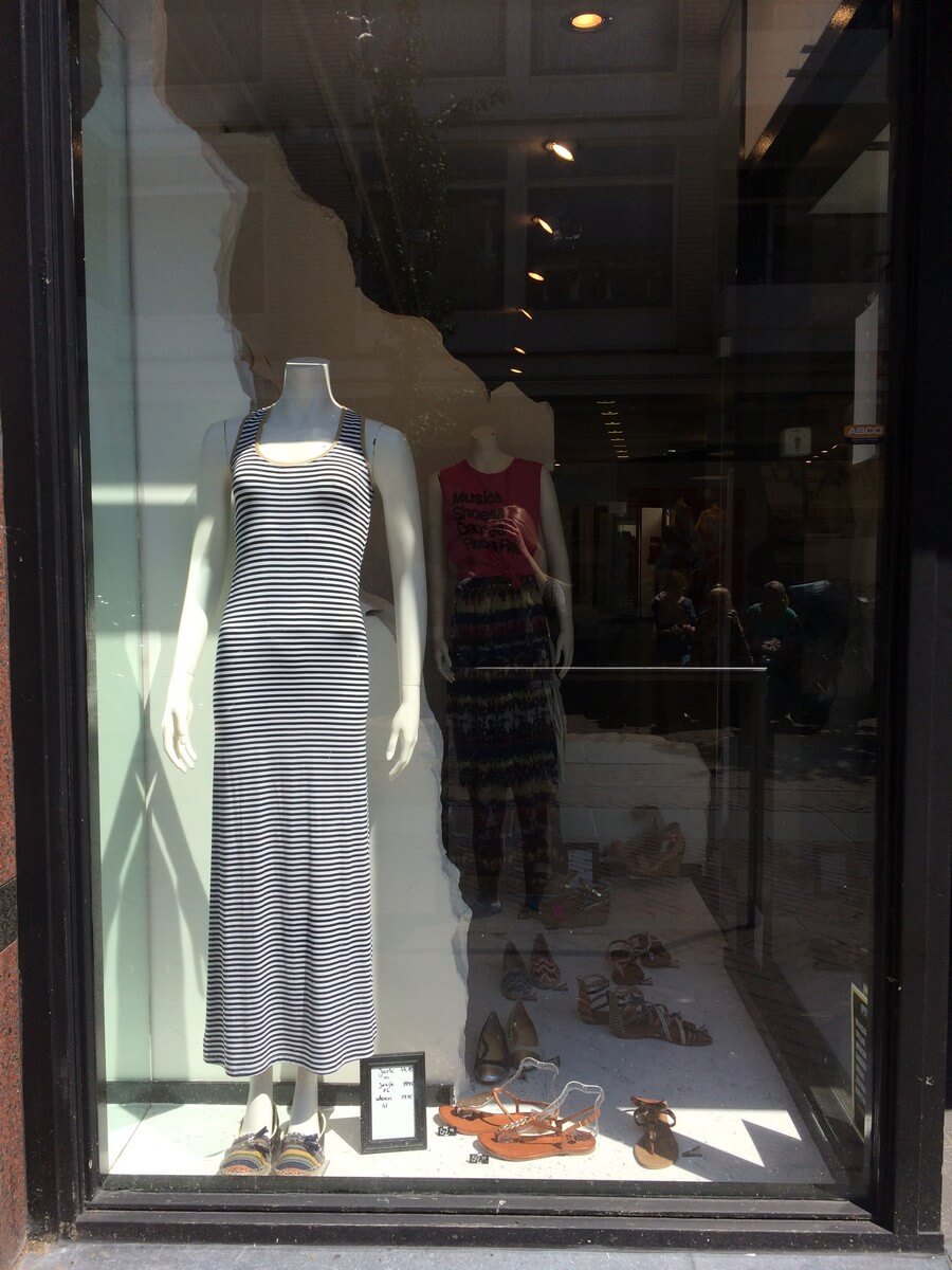 Ошибки в оформлении витрины