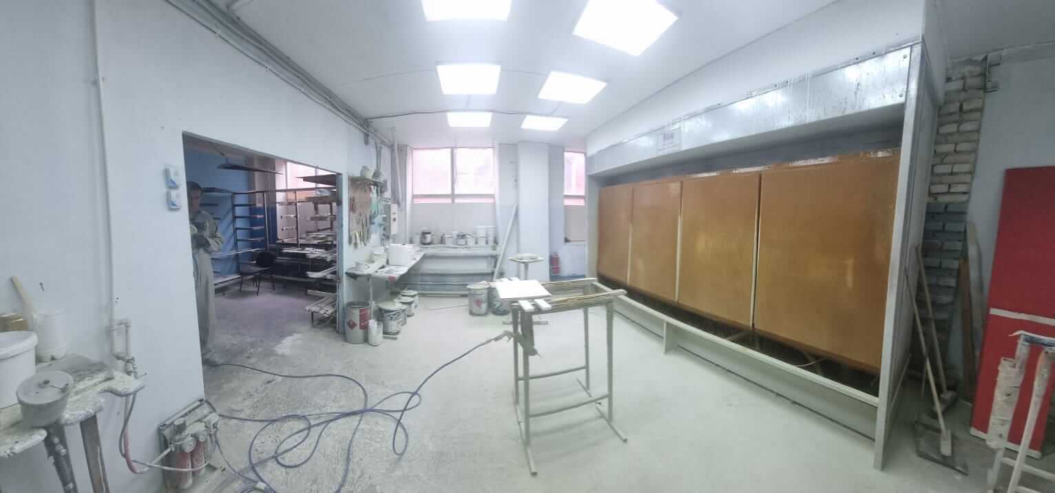 Малярный пост компании АВТОРГРУПП