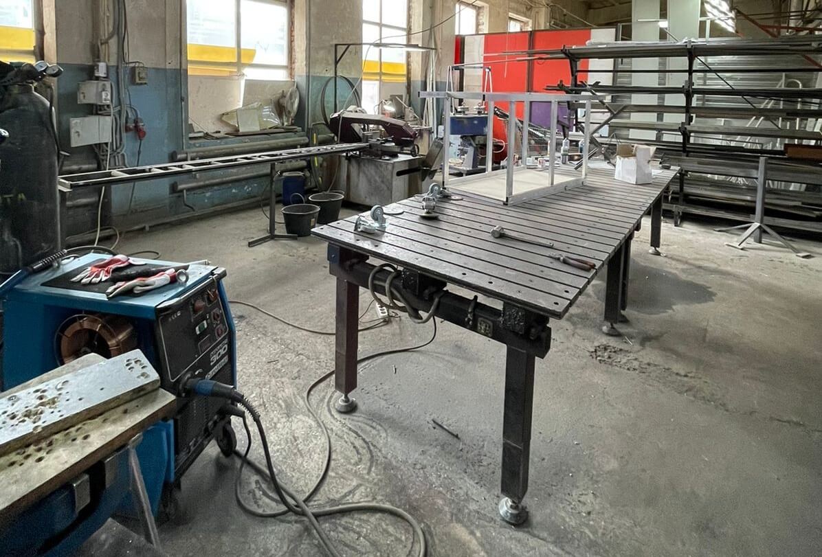 Пост металлообработки компании АВТОРГРУПП