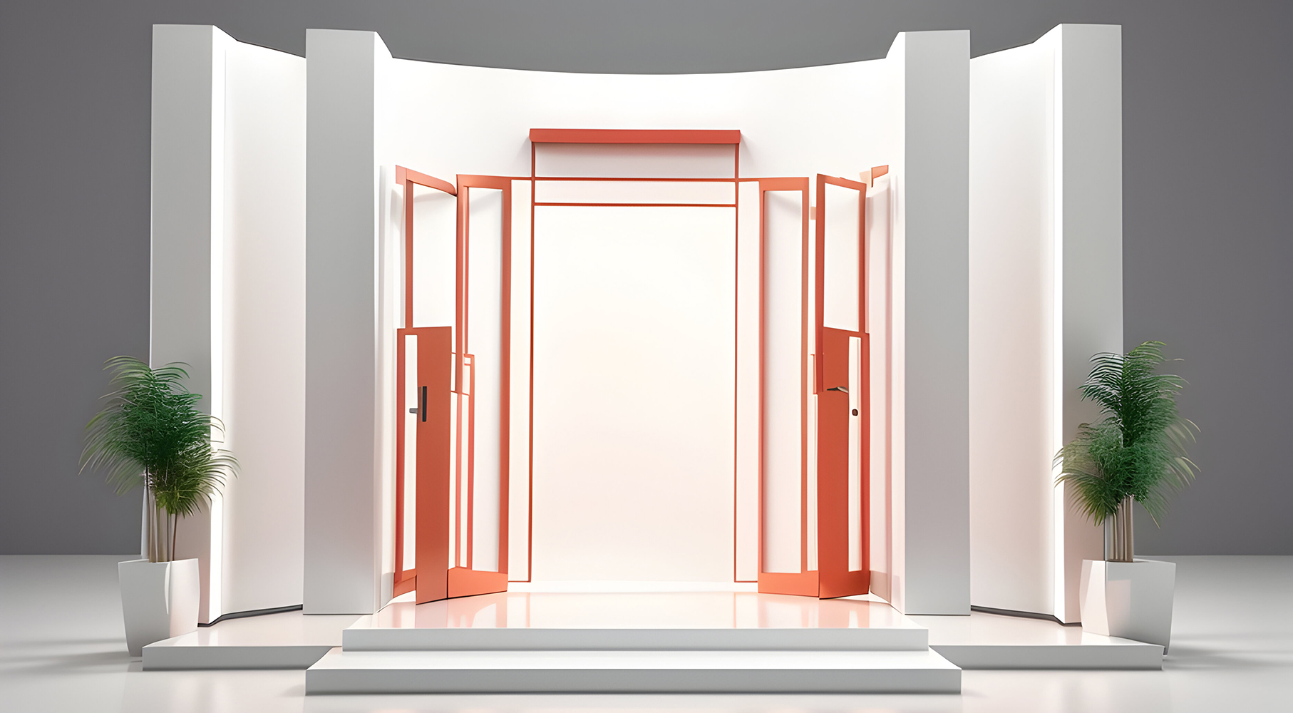 Декоративное оформление выставочного стенда: принципы и советы | АВТОРГРУПП