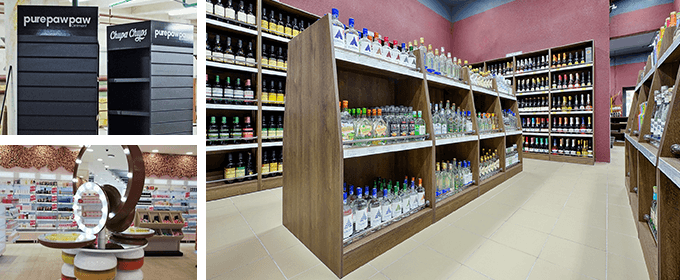 Изготовление торговых стоек