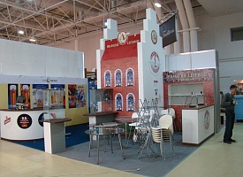 Стенд ИНТЕРПОРТФОЛИО на выставке ПРОДЭКСПО