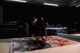 Печать для новогоднего праздничного оформления