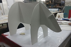 Декоративная фигура Белый медведь