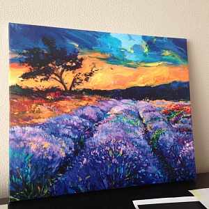 Печать на холсте