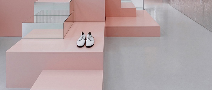 Изготовление торговых подиумов