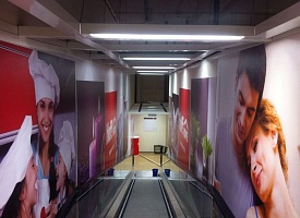 Печать на баннере