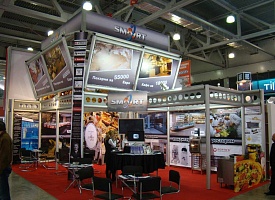 Стенд СМАРТ на выствке ПИР