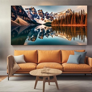 Интерьерная печать на холсте