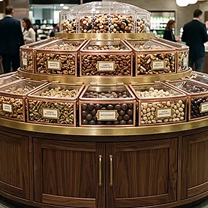 Круглые торговые стойки