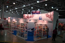 Стенд Японская косметика на выставке ИНТЕРШАРМ