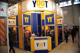 Стенд ЮКОН на выставке РОСТЕКСТИЛЬ