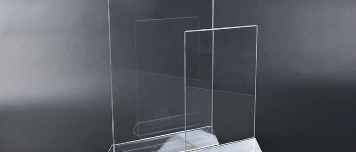 Менюхолдеры из оргстекла