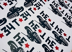 Интерьерная печать на самоклеящейся пленке - фото 6